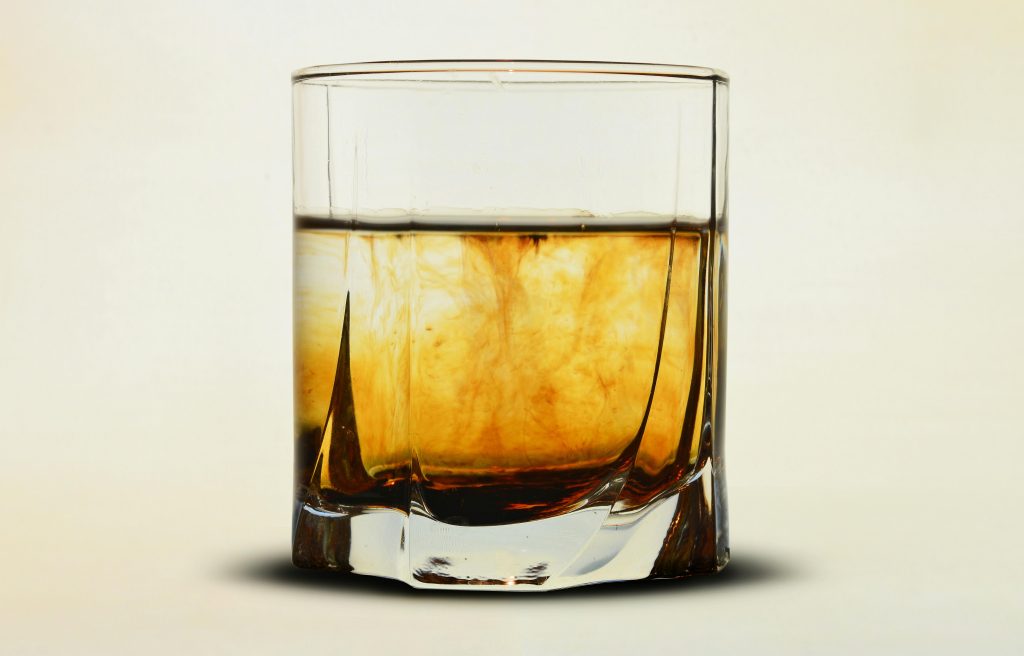 Glass of whiskey